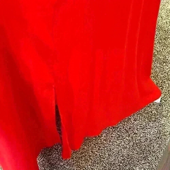 NWT Vince Camuto Womens Sleeveless Long Maxi Dress ruched straps V-neckline - Picture 4 of 7